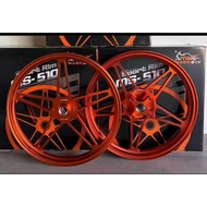 MAGIC BOY CNC RIM FG510 YAMAHA LC135 V8 FI，Y125ZR，SIZE 1.60/1.85-17
