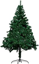 Pvc Decoration 6.8Ft Christmas Pine 1050 Tips Detachable Premium Zippered Artificial Christmas Tree With Solid Metal Legs Green Christmas Tree 210Cm (6.8Ft) Commemoration Day