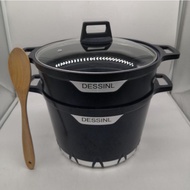 STOCK POT WITH STEAM 28CM💥DESSINI