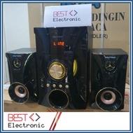 Speaker Aktif Polytron Pma 9505 Pma9505 Pma-9505 Bluetooth hitam