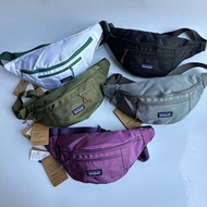 Patagonia 新款運動腰包女背包休閒帆布單肩斜挎胸包