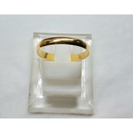 Plain Ring 1 gram Light Gold
