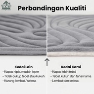 【FTD】Anti Cakar Kucing Alas Sofa Kain Baldu, Cotton Velvet Anti-Slip Sofa Cover Anti-Scratch & Washa