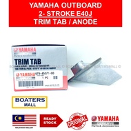 YAMAHA OUTBOARD 679-45371-00 (TRIM TAB / ANODE) 2 STROKE E40J 100% ORIGINAL - BOATERS MALL