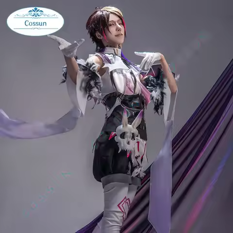 Anime VTuber Nijisanji Shu Yamino Cosplay Costume Combat Uniforms Unisex Activity Party Role Play Cl