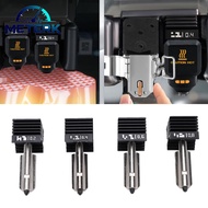 Meterk 4 Pcs Hotend Kit สำหรับ Bambu Lab X2D P2S 3D เครื่องพิมพ์ 0.2 0.4 0.6 0.8 มม.เหล็กชุบแข็งหัวฉ