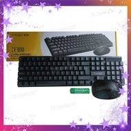 T-WOLF TF100 Wireless Keyboard & Mouse Bundle