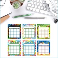 YAAN 50 Pieces Children Classaroom Reward Chart Cartoon Reward Boards Student Incentive Chart for En