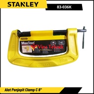 C CLAMP 8" STANLEY MAXSTEEL C-CLAMP 8 INCH 83-036K