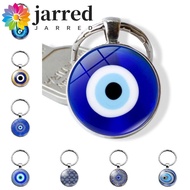 JARRED Blue Evil Eye Pendant, Turkish Blue Evil Eye Evil Eye Keyring, Evil Eye Bead Keychain Lucky T