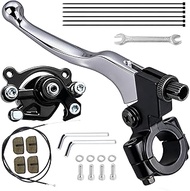 FLYPIG Mini Bike Brakes Kit with 7/8" Brake Lever Caliper Cable Replacement Parts for Coleman CT100U