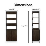 LOFT Design NIKKI hanging open concept wardrobe with shelf space saver garment rack open wardrobe Dr