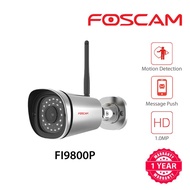 Foscam FI9800P 1MP Outdoor HD WiFI Camera, 65ft Night Vision, IP66 Waterproof IP Camera