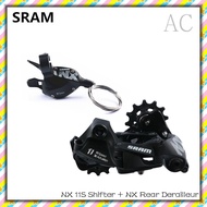 ✑❈【SRAM】 NX 11Speed Groupset Rear Derailleur Long Cage 11 Speed With NX Shifter 11s Groupset For Mou