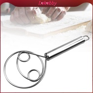 [Lohobby] Manual Danish Whisk Bread Mixer Baking Pastry Blender for Cookies Pancakes
