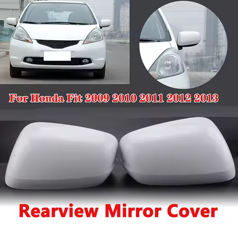 Rearview Mirror Housing Side Mirror Cover Fit For Honda FIT JAZZ GE6 GE8 2009 2010 2011 2012 2013 Re
