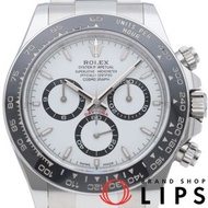 勞力士宇宙計型迪通拿腕錶 126500LN，不鏽鋼/陶瓷男士腕錶，白色，成色極佳，附原廠錶盒和保固卡 [全新]