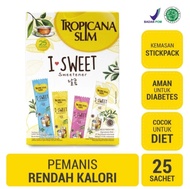 Tropicana Slim Sweetener I Sweet 25 Sachet - Pengganti Gula
