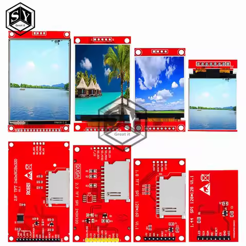 1.44/1.8/2.2/2.8 Inch TFT Full Color Screen LCD Module ILI9341 Driver Interface SPI for Arduino