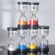 1/6pcs Exquisite Color Timer Decompression Timer Toy 1 Minute/3 Minutes/5 Minutes/10 Minutes/15 Minu