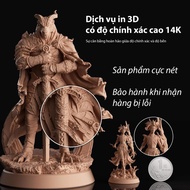 3d resin printing on demand, super sharp printing technology (3000 VND/g)