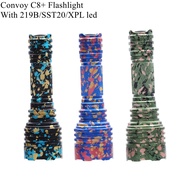 Original Convoy C8+ Flashlight With 219B/SST20/XPL led Camping Hiking Lamp