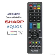 ♕✳SHARP LED LCD TV REMOTE CONTROL RM-L1238  FOR GB225WJSA GA976WJSA GB217WJN1 GBIOIWJSA GB215WJN1 GB