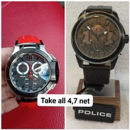 JUAL JAM SECOND MERK TISSOT DAN POLICE 