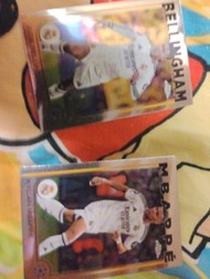 Topps Chrome Bellingham Mbappe 球員卡