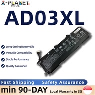AD03XL (11.55V 51.4Wh 4450mAh) Battery Replacement for HP Envy 13-AD141NG AD017TX 105TX TPN-128 Seri