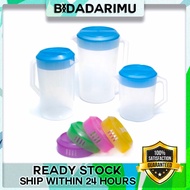 Water Jug Plastic Water Container Jug Air Jug Air Plastik Transparent Water Jug Color Lid Plastic Wa