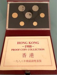 香港 1988年 精鑄錢幣套裝