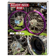NVX ALLOY RIM ALLOY HUB CNC YAMAHA NVX V1 V2 HUB CHROME ALLOY RIM NVX155 1.6 x 1.6 SPORT RIM 17INCI 