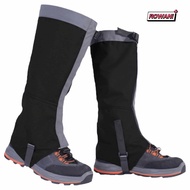 ROWAN1 1 Pair Hiking Leg Gaiters, 420D Nylon Fabric
