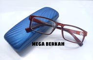COD Kacamata baca plus pria super fokus lensa KACA ASLI lebih jernih dan anti baret kacamata baca au