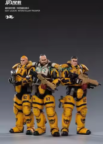 JOYTOY Interstellar Federation Second Corps 3.75 Soldiers, 1/18 Star Cavalry