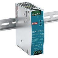 24Vdc 5Amp DIN-Rail Power Supply NDR 120W, Input:100-240VAC,Output:24VDC,Power Supply Switch Switchi