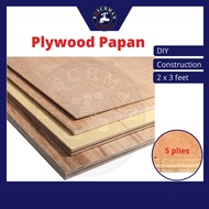 Plywood Timber Wood Panel Wood Board Sheet DIY Furniture Wood Plywood Kayu Papan Lapis Solid Wood 2x