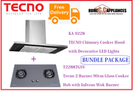 TECNO HOOD AND HOB FOR BUNDLE PACKAGE ( KA 9228 &amp; T 2288TGSV ) / FREE EXPRESS DELIVERY