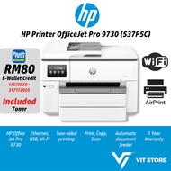 HP OfficeJet Pro 9730 537P5C / 7740 G5J38A AIO A3 Pencetak Tanpa Wayar Cetak Imbasan Salin ADF Auto 