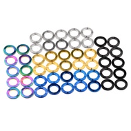Wanyifa Titanium Washer M4 M5 M6 M8 M10 Flat Washer DIN912 Titanium Washer Bicycle Motorcycle Parts 