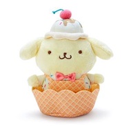 POMPOMPURIN 布甸狗 日版 冰淇淋 造型 毛絨 公仔 毛公仔 娃娃 布偶 玩偶 布丁狗 2022年 (雪糕店系列)
