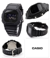 นาฬิกาข้อมือดิจิตอล Casio G-Shock รุ่น DW-5600BB-1 สีดำยอดฮิต กันน้ำ200เมตร ของแท้มีใบประกันศูนย์