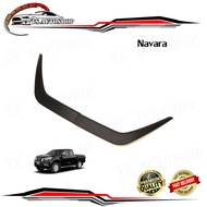 คิ้วฝาท้าย ทรงตัว U สีดำด้าน Nissan D23 Navara Np300 4x2 4x4 ขนาด 6x47x0.5 จำนวน 1 Piece ปี 2015 - 2