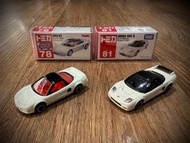 Tomica日版前期Honda NSX & 越製尾期NSX-R