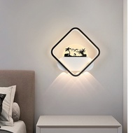 Modern Minimalist LED Wall Lamp Bedroom Bedside Living Room Background Wall Corridor Balcony Decorat