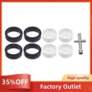 K969-01 K969-02 Wheel Rim Hub with Tire for  K969 K979 K989 K999 P929 P939 1/28 RC Drift Car Spare P
