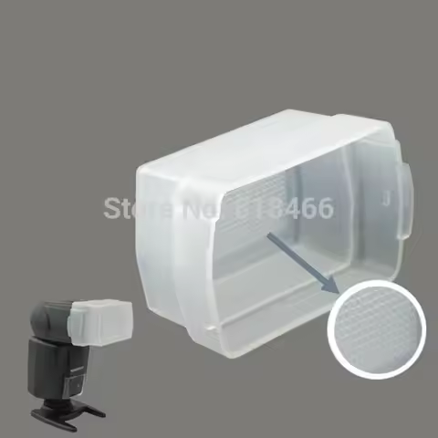 100% NEW! Flash Bounce Diffuser cover for Canon Speedlite 580EX 580 EX II & YONGNUO YN560II YN-565EX