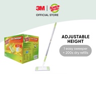 3M™ Scotch-Brite™ Easy Sweeper Plus Paper Wiper Mop, Refill available, 1 pc/pack, For cleaning home floors