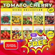 CHERRY TOMATO SEEDS COLLECTION - Tomato Cherry Seeds - Heirloom Tomato Seeds - Grape Tomato Seeds